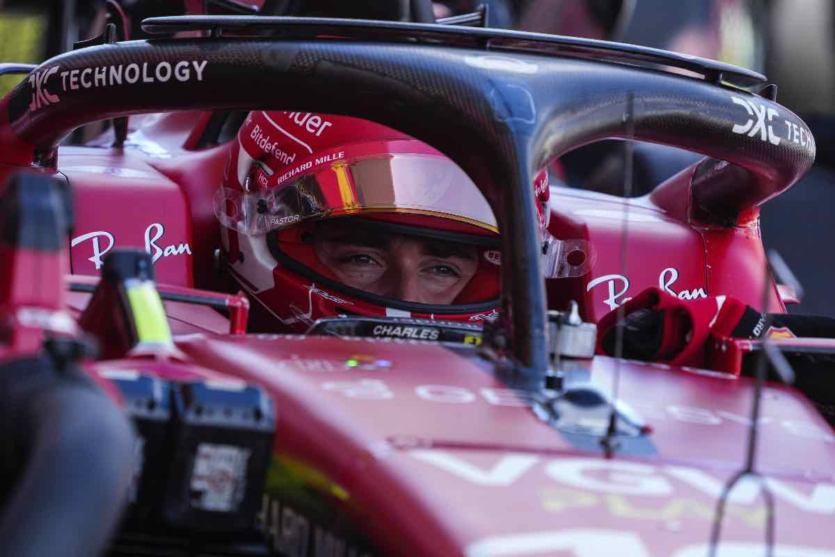 Charles Leclerc al GP del Giappone della Formula 1