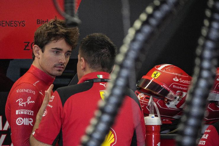 Charles Leclerc e il Team Ferrari 