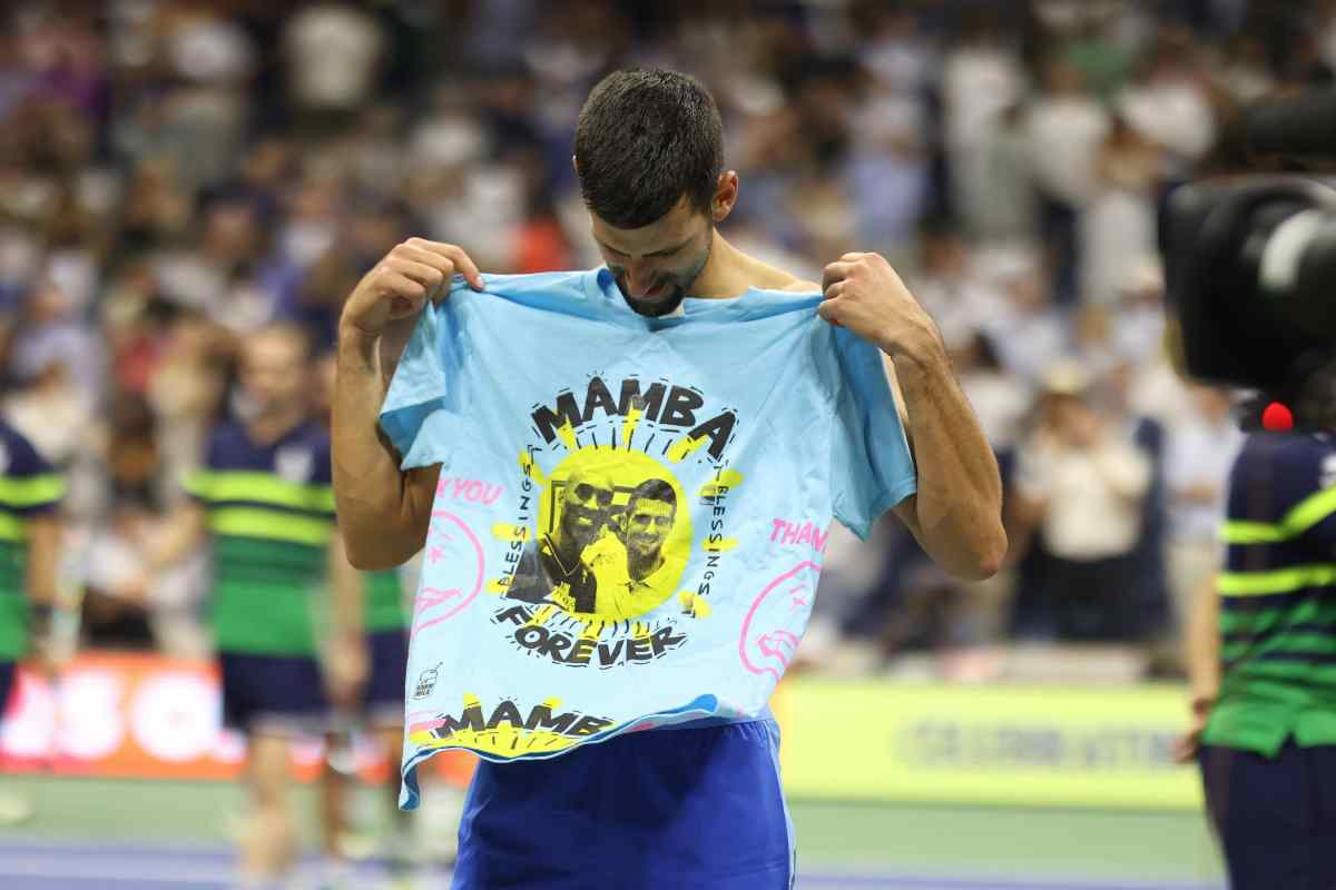 US Open, la dedica di Djokovic a Bryant