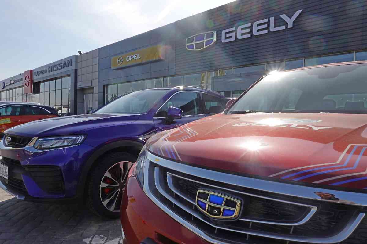 La Geely tenta lo sgarbo alla FIAT