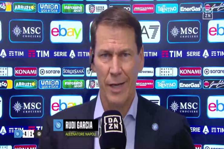 Rudi Garcia A DAZN - Rompipallone