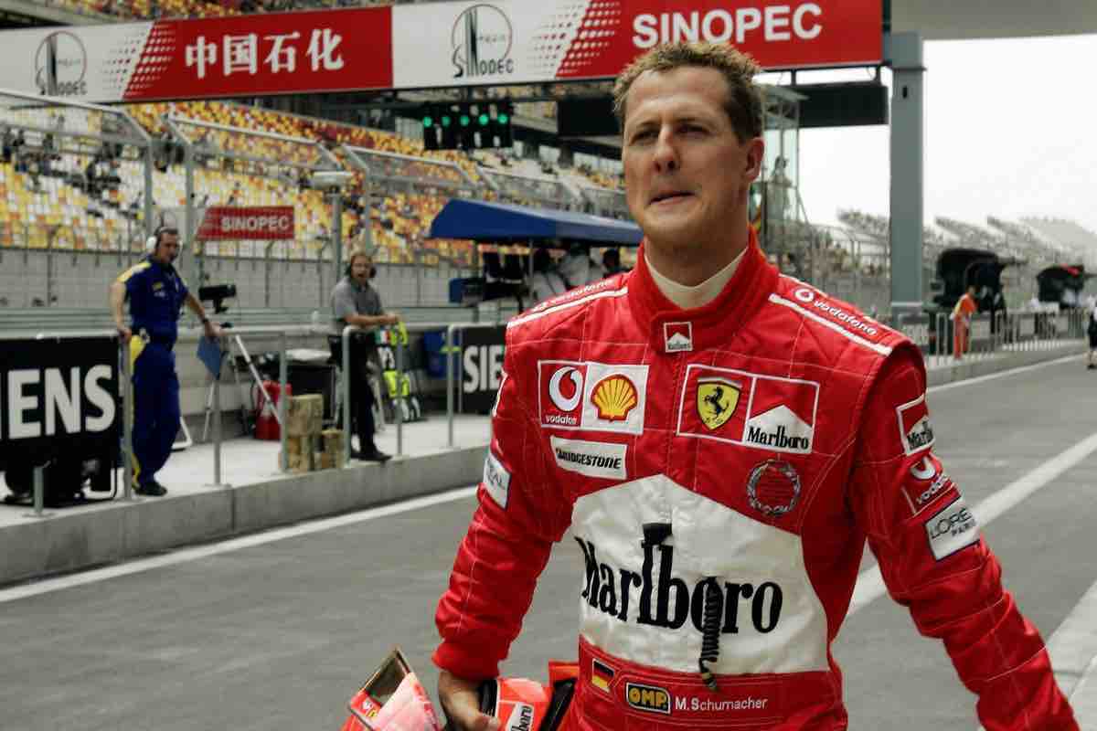 Affronto in diretta a Schumacher