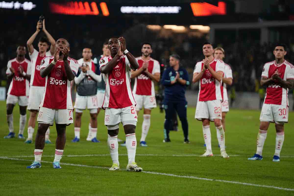 Crollo totale dell'Ajax 