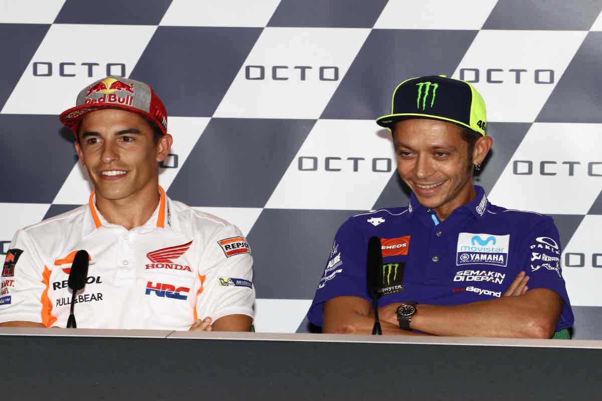 Marquez alla Ducati? Rossi non ci sta