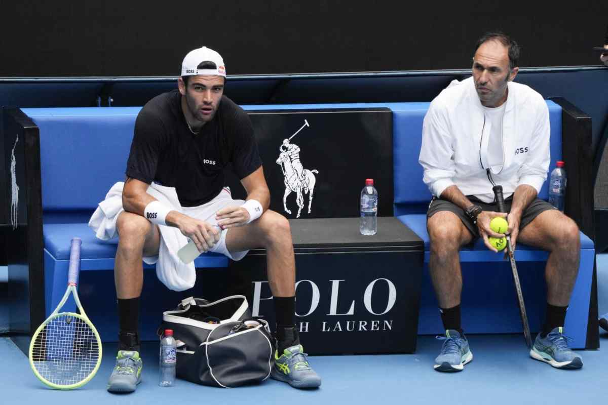 Berrettini si separa dal suo storico coach, è addio.