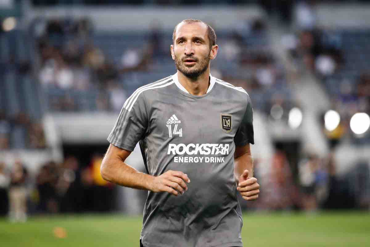 Giorgio Chiellini in azione