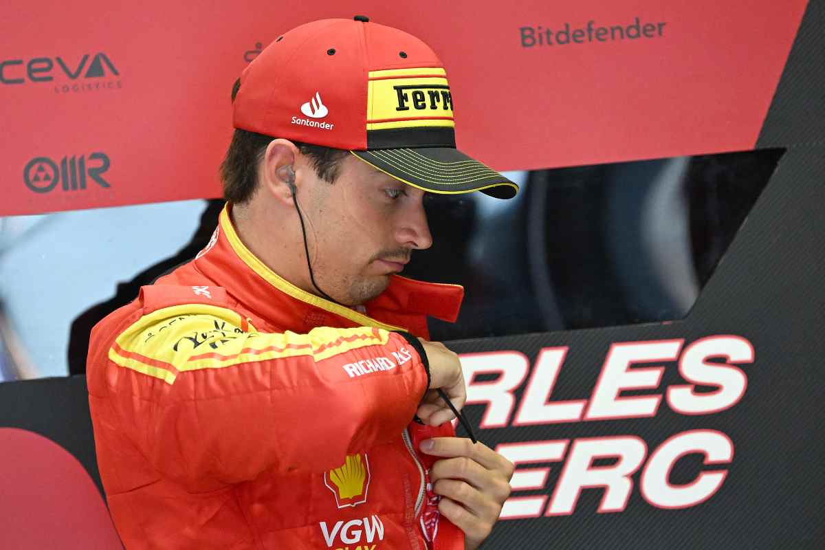 Formula 1 Leclerc sconvolto