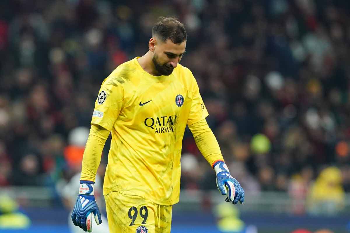 Errore Donnarumma con il PSG