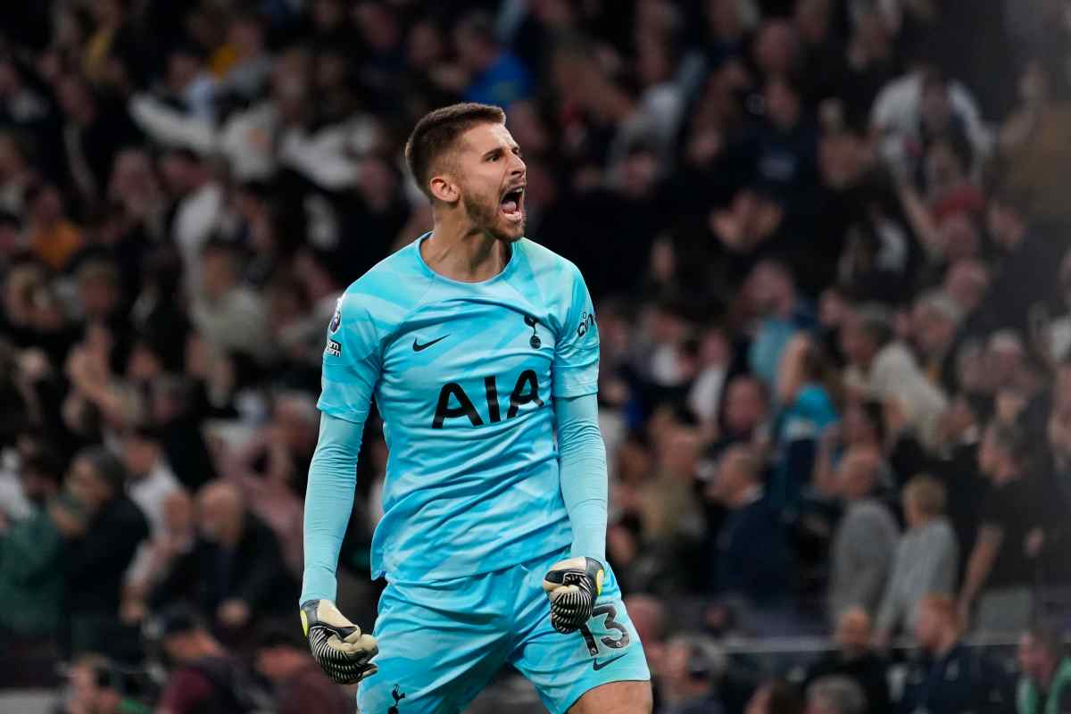 Vicario fa impazzire i tifosi del Tottenham