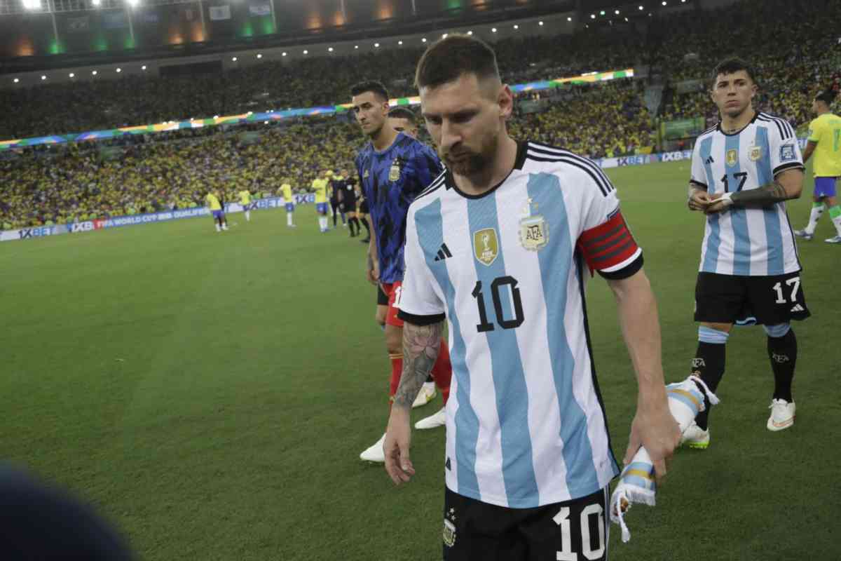 Le dure parole di Messi dopo gli scontri in Brasile-Argentina