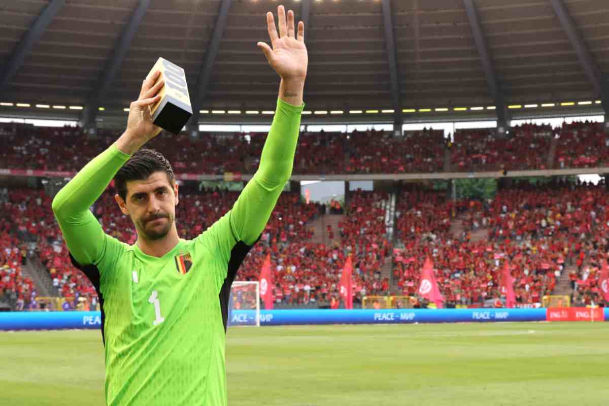 Courtois annuncia il suo forfait per Euro 2024