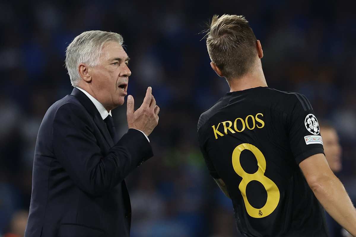 Ancelotti parla del futuro di Kroos in conferenza