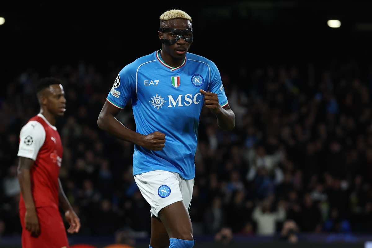 Osimhen rinnova con il Napoli 