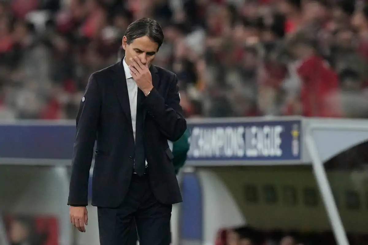 Brutte notizie per Inzaghi: un attaccante salta Lazio-Inter