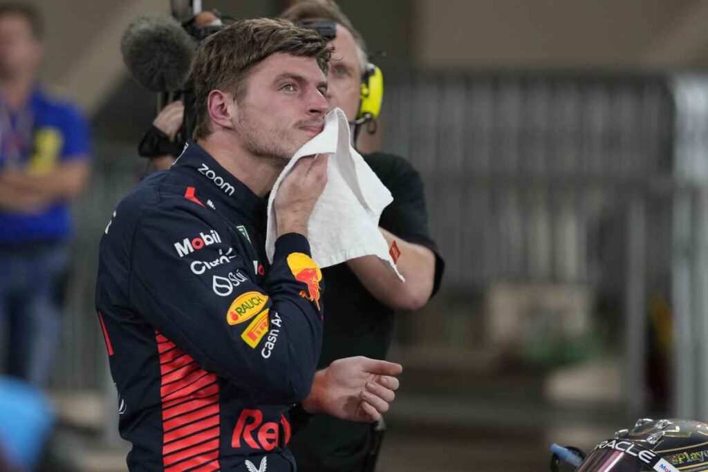 Verstappen affronto in diretta