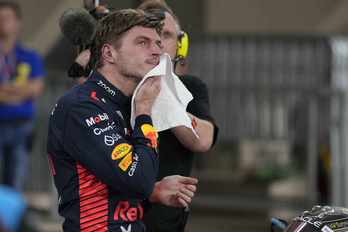 Verstappen affronto in diretta
