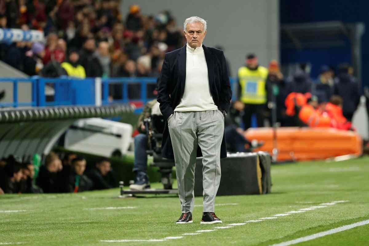 Sassuolo-Roma: il gesto di Mourinho