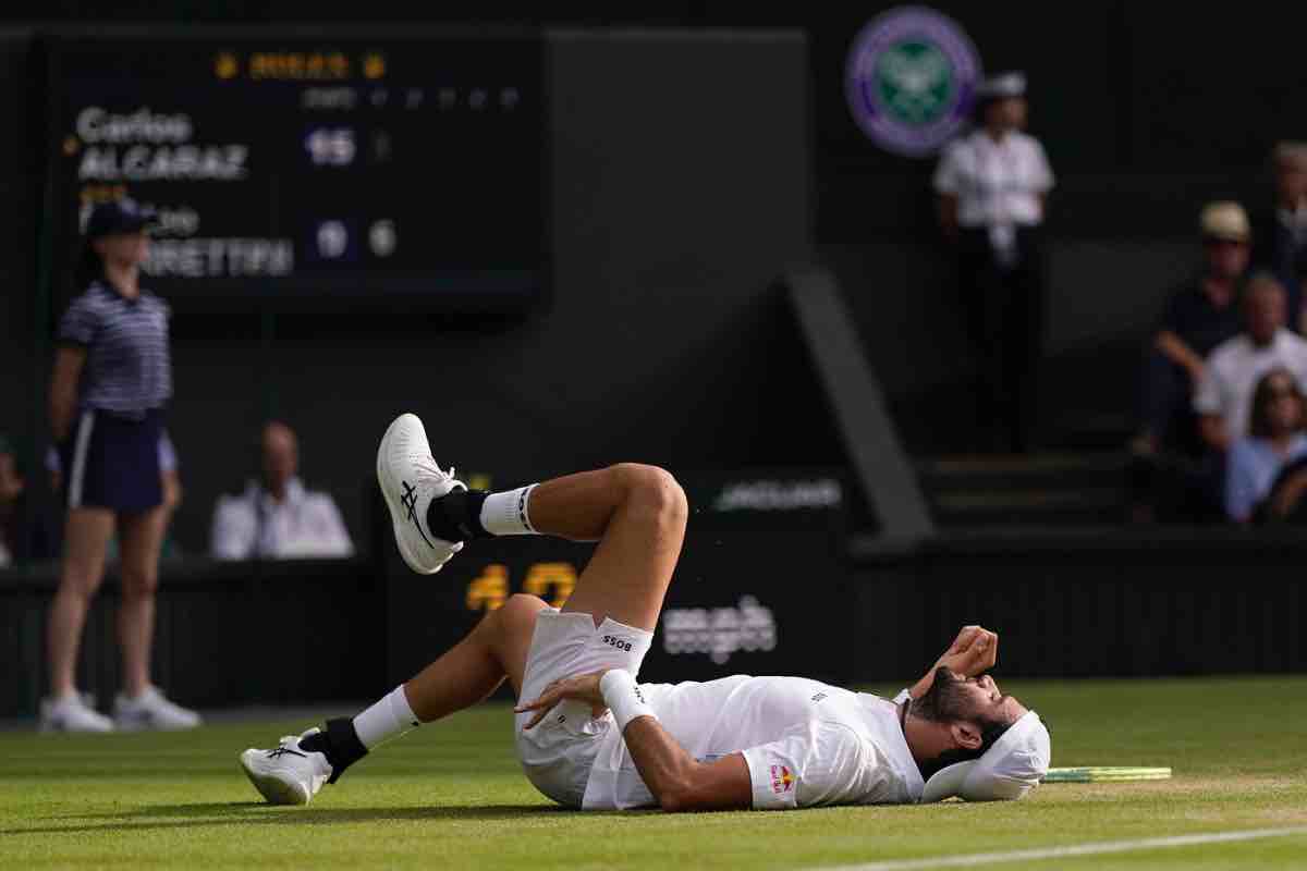 Infortunio per Berrettini, salta gli Australian Open