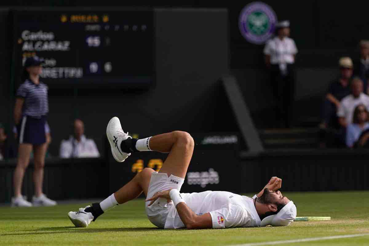Infortunio per Berrettini, salta gli Australian Open