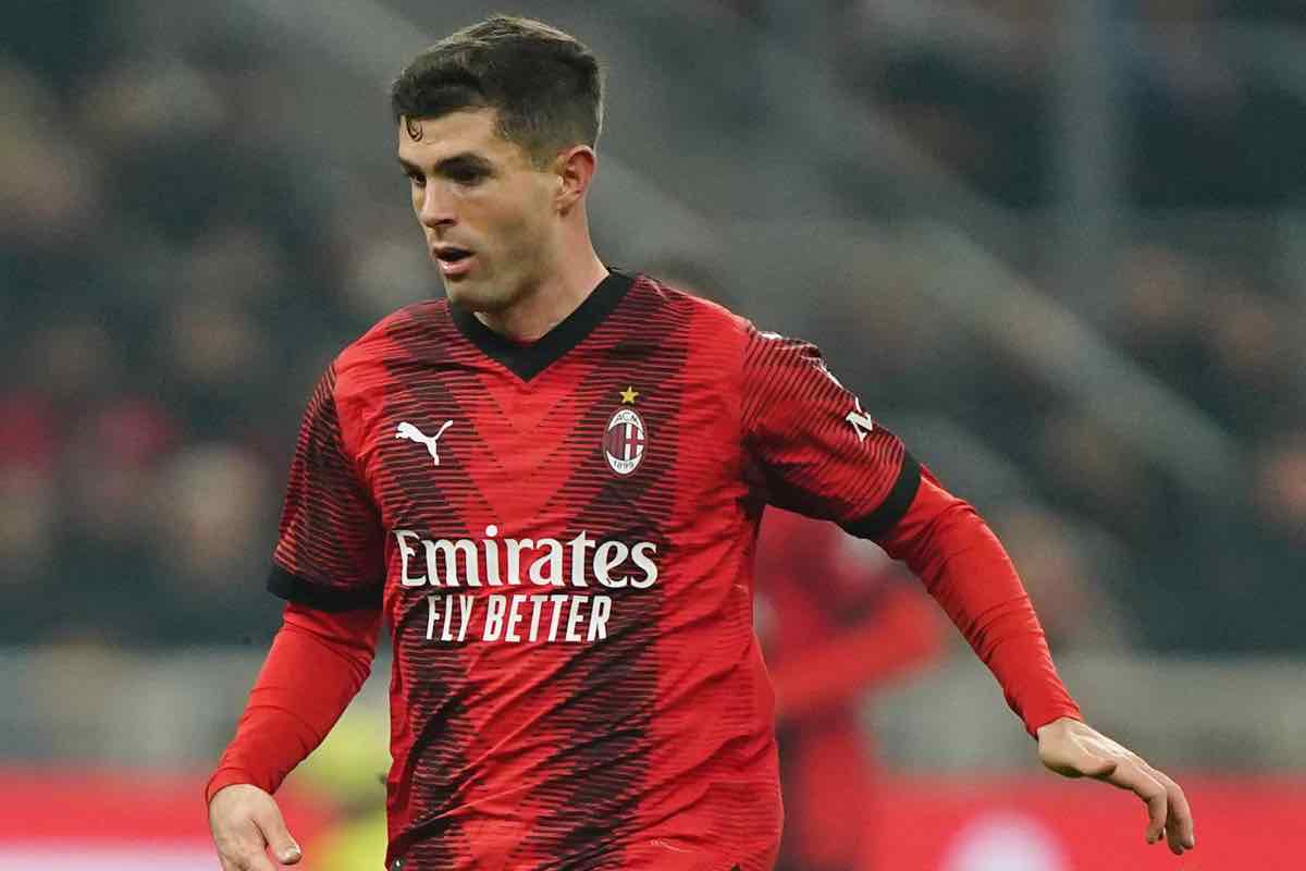 Christian Pulisic in campo, è stato premiato