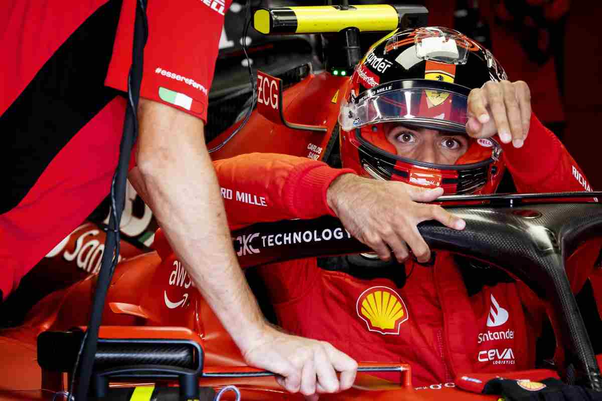 Ferrari Leclerc Sainz delusione