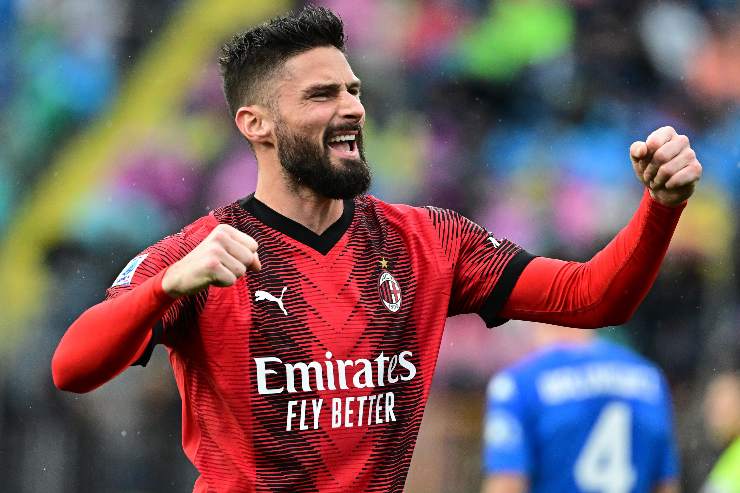 Giroud via dal Milan: destinazione clamorosa