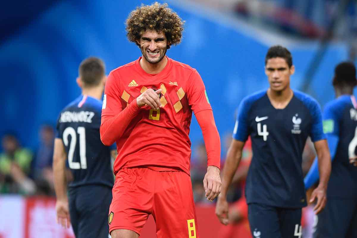 Fellaini lascia il calcio, arriva il messaggio di Mourinho