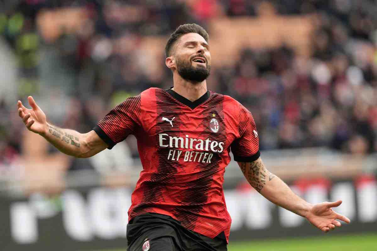 Giroud pronto a salutare il Milan