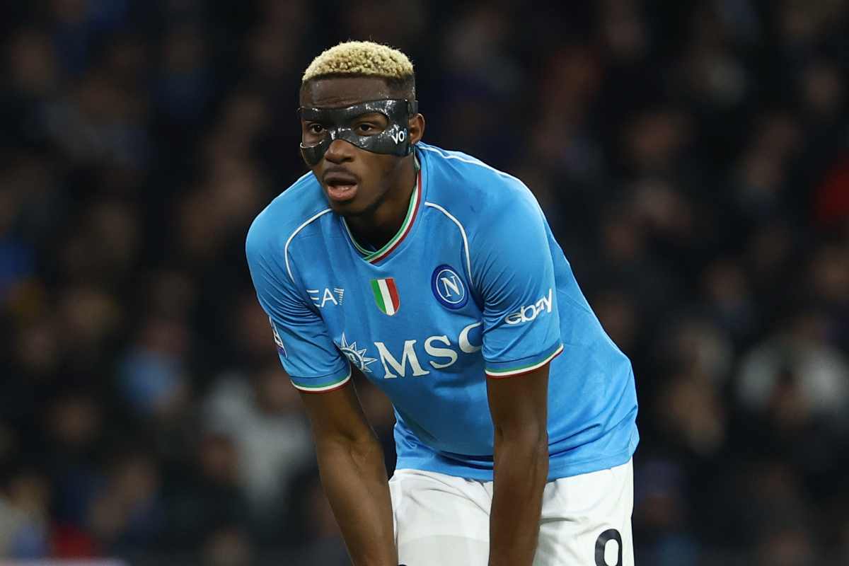Osimhen in dubbio per Inter Napoli