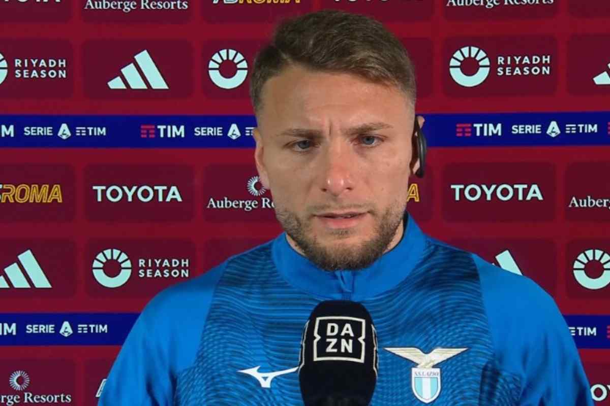 Immobile e la frase post Roma-Lazio