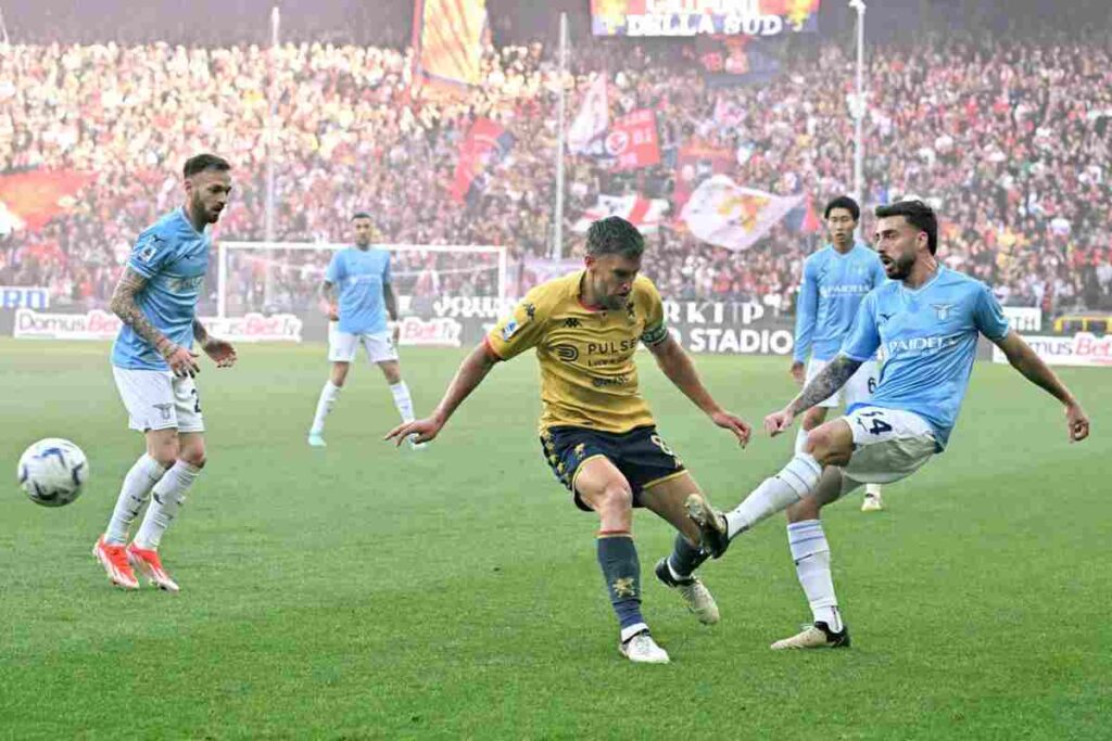 Genoa-Lazio, si ferma per infortunio: guai per il tecnico