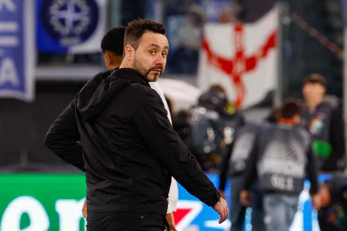 De Zerbi: ufficiale la sua partenza 