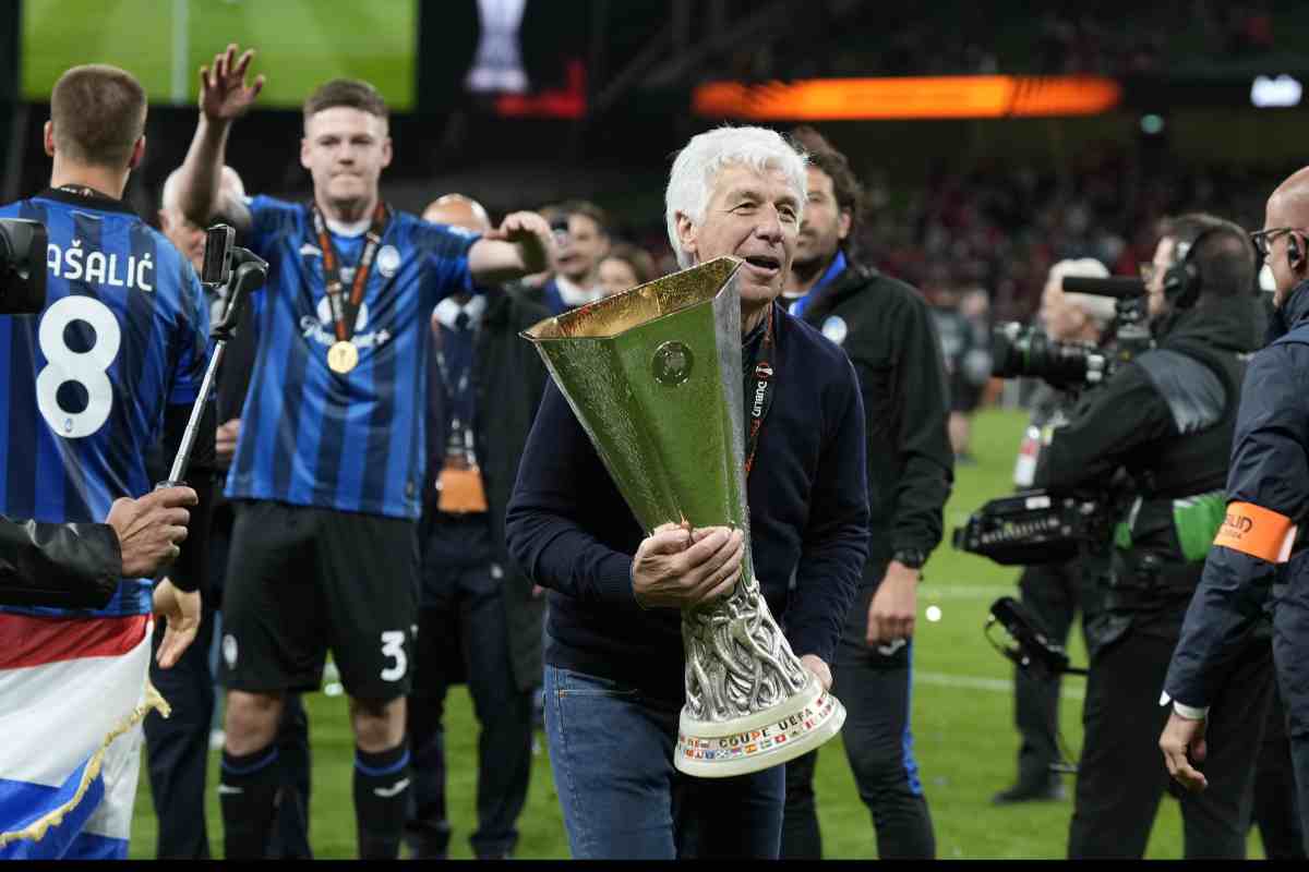 Gasperini e l'annuncio sul futuro