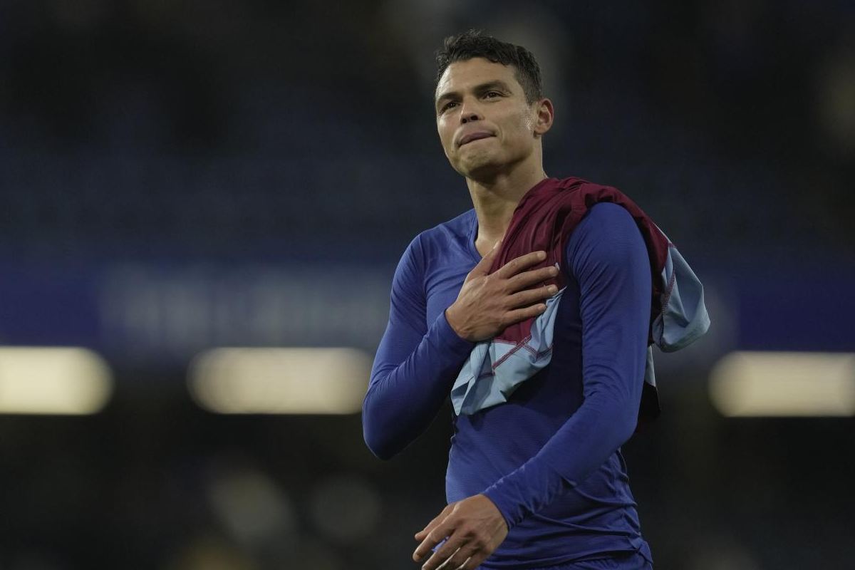 Thiago Silva saluta il Chelsea dopo 4 anni