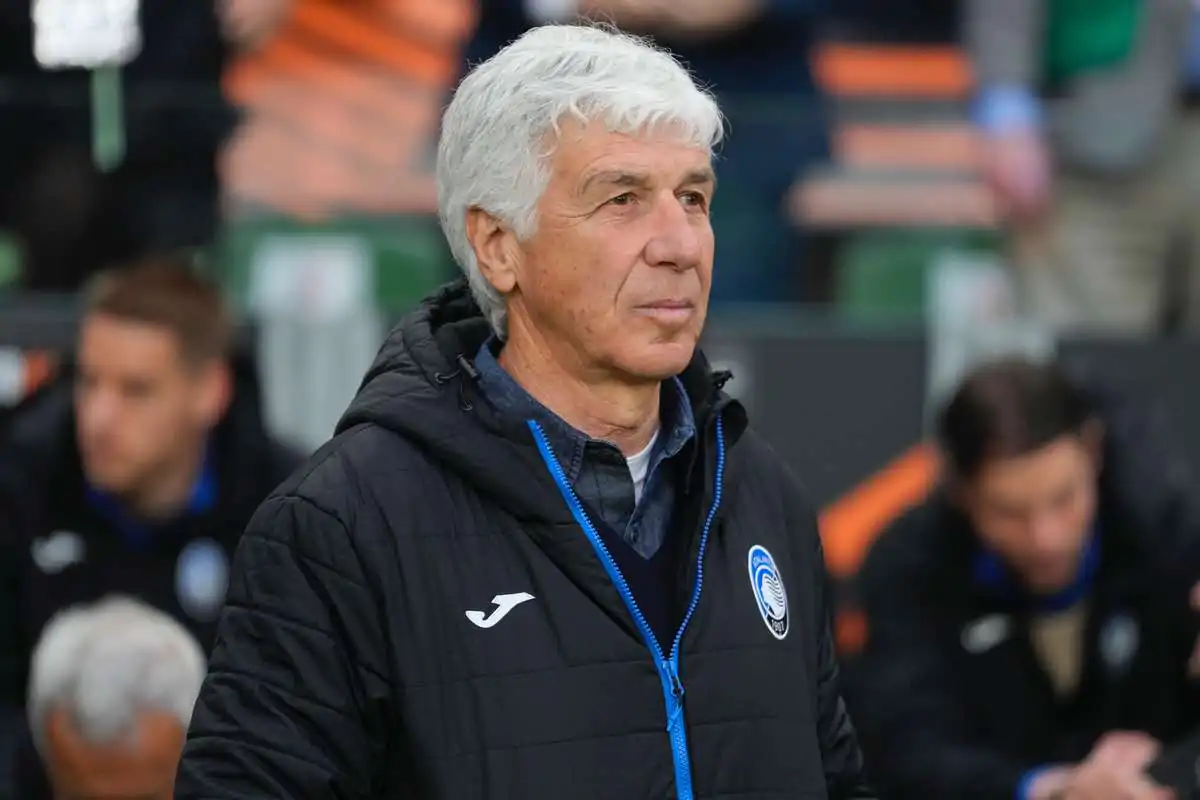 Gasperini sorride
