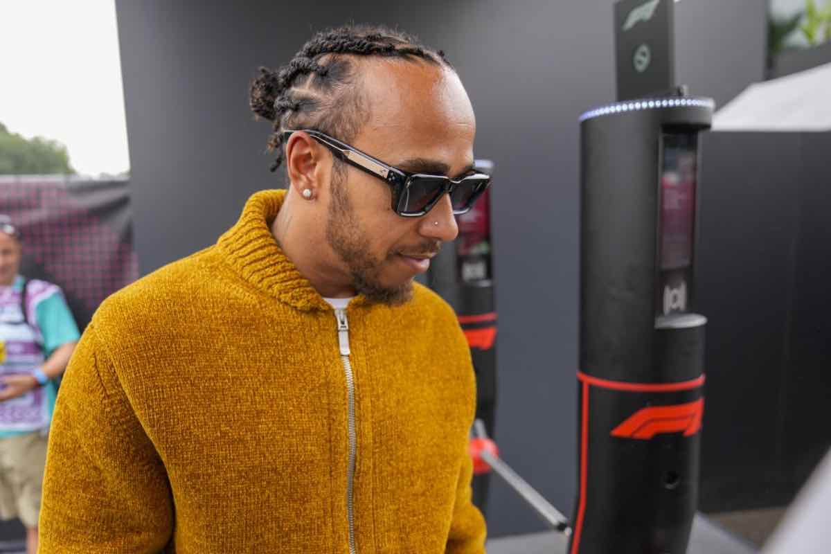 Hamilton in MotoGP