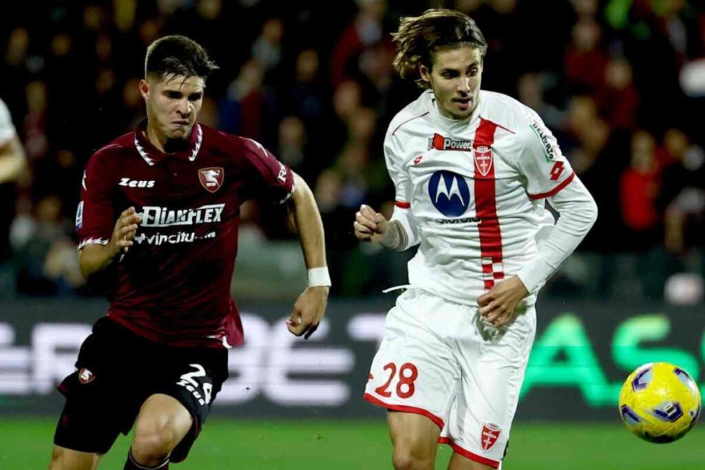 Pellegrino e Colpani in campo