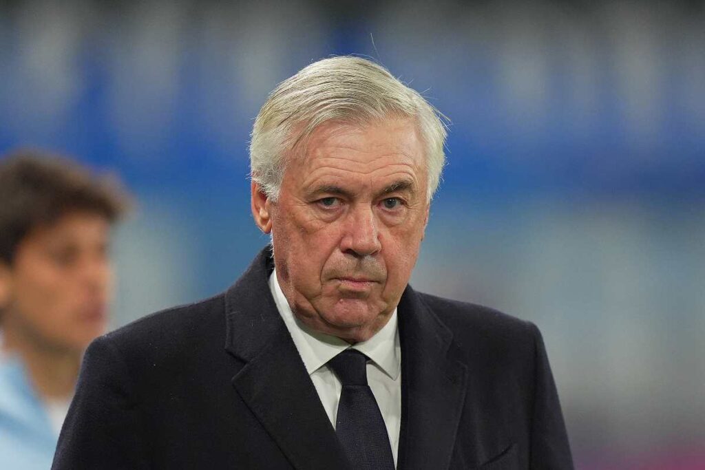 Ancelotti primo piano