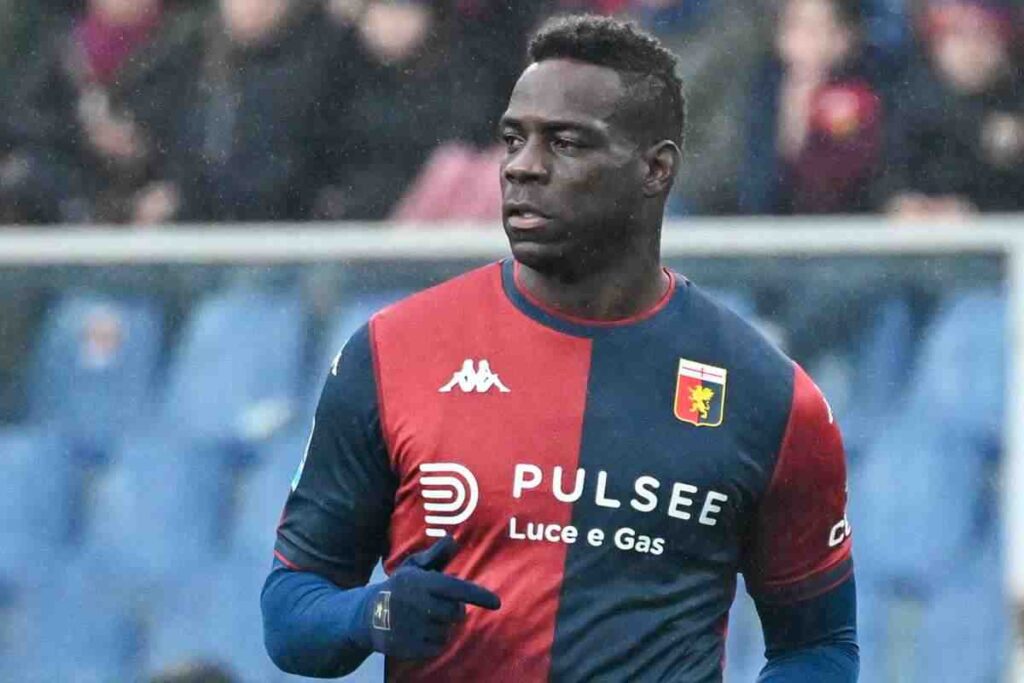 Balotelli con il Genoa