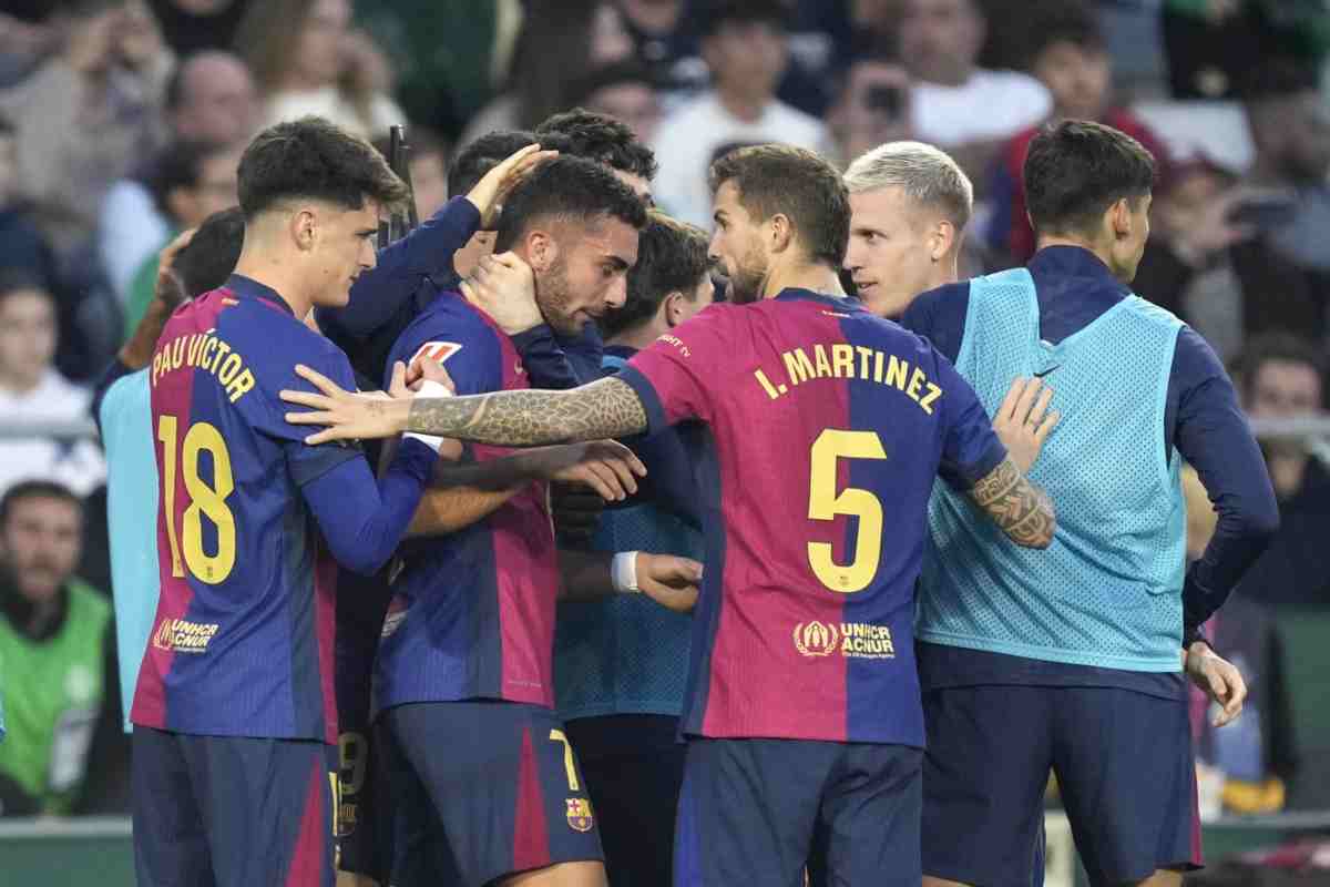 Barcellona in campo