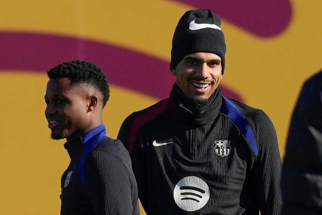 Barcellona in allenamento