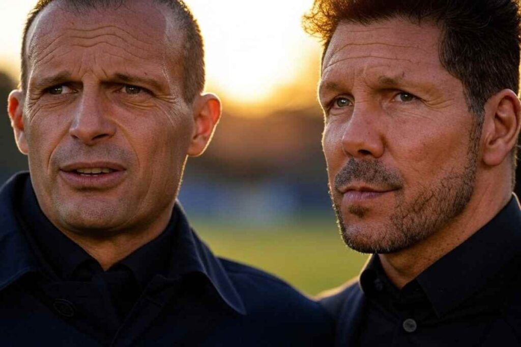 Massimiliano Allegri e Diego Simeone
