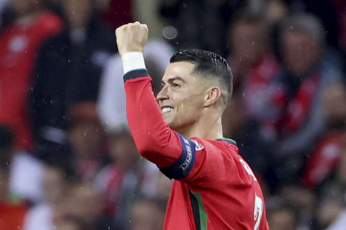 Cristiano Ronaldo con la nazionale del Portogallo