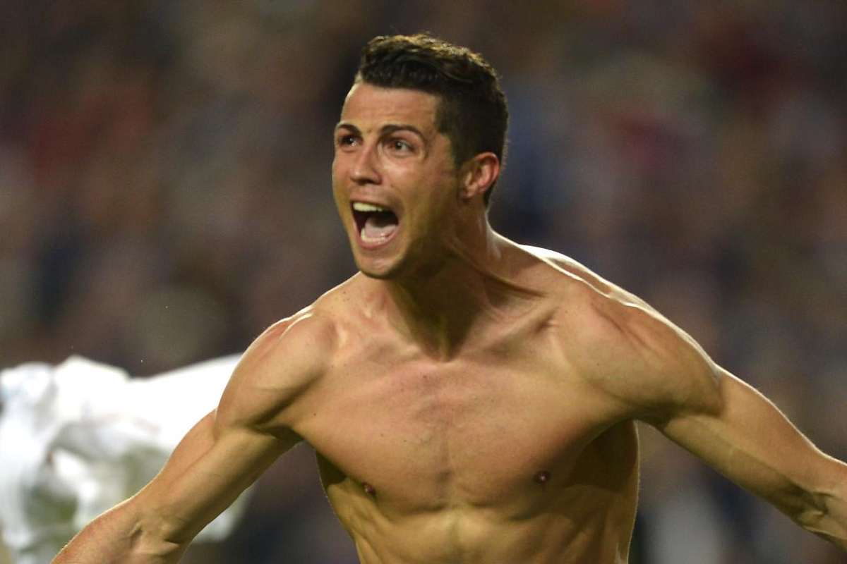 Cristiano Ronaldo esulta ai tempi del Real Madrid