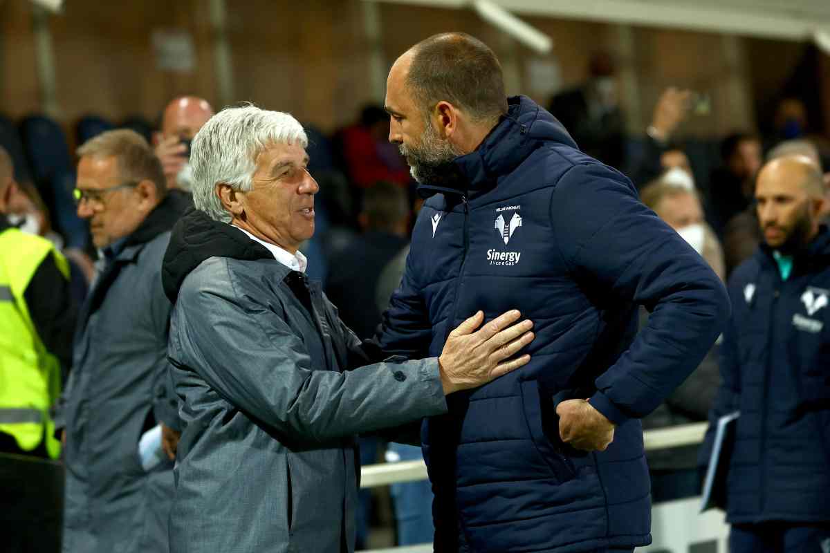 Tudor e Gasperini si salutano
