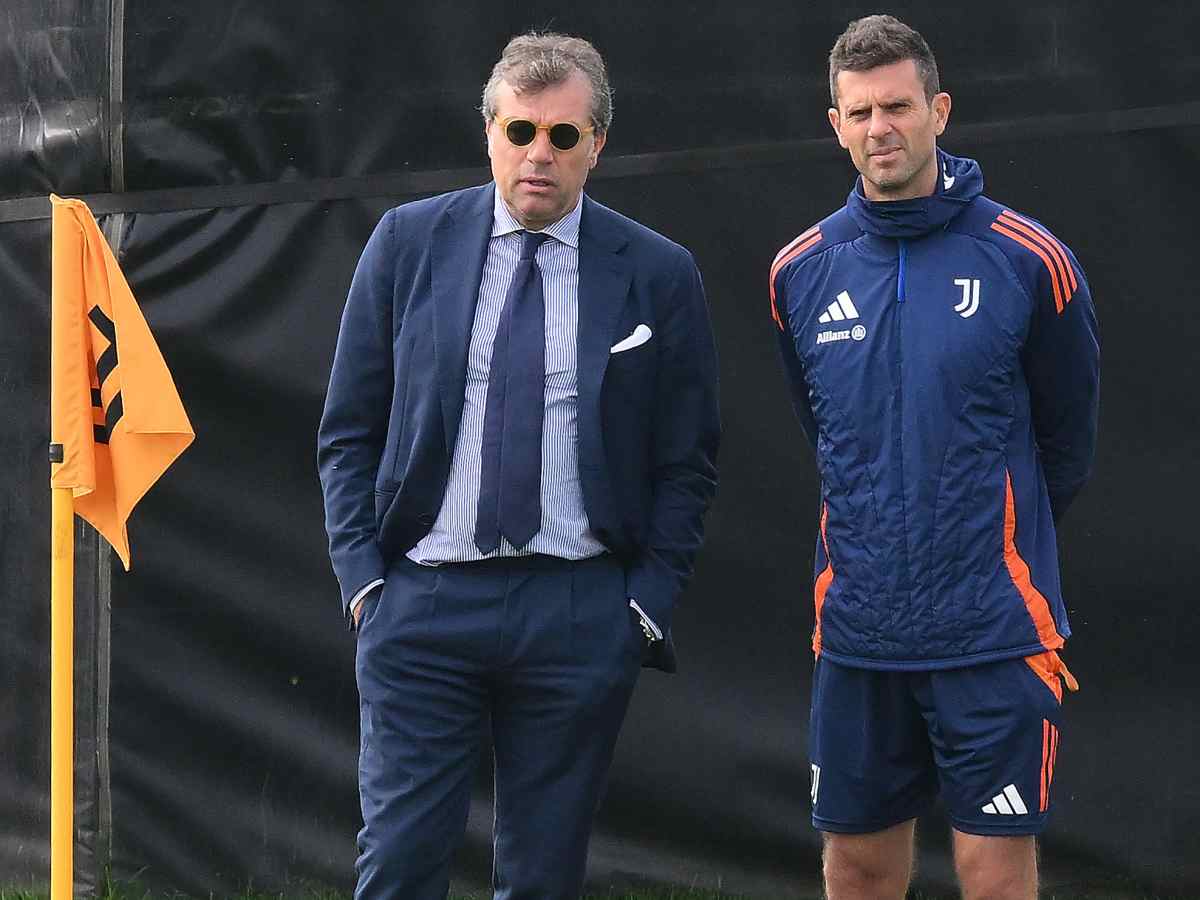 Giuntoli e Thiago Motta
