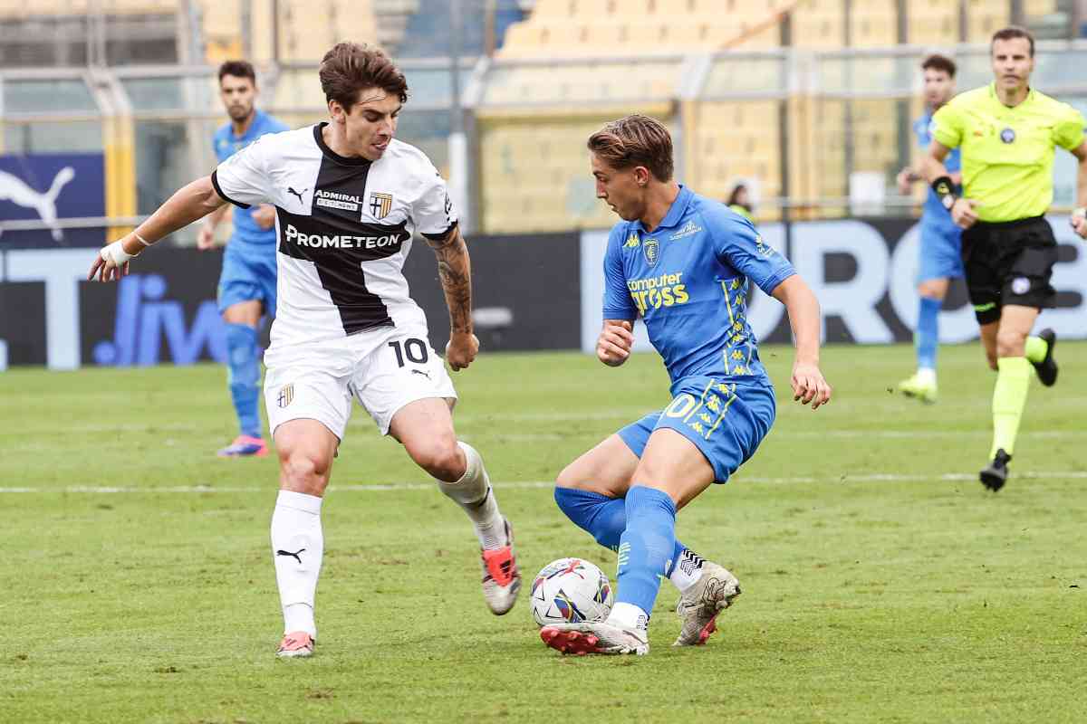 Jacopo Fazzini in azione