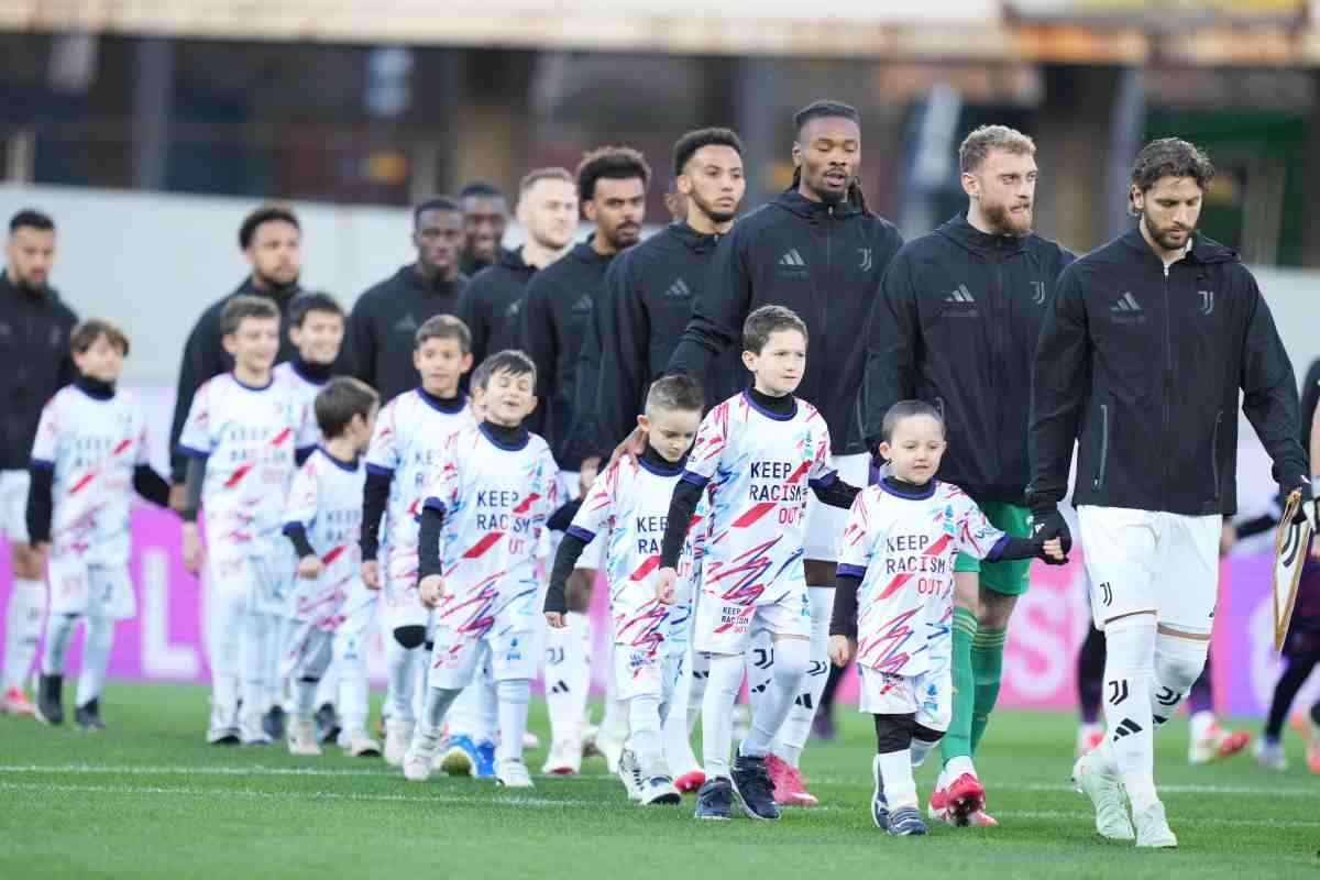 Juve scende in campo