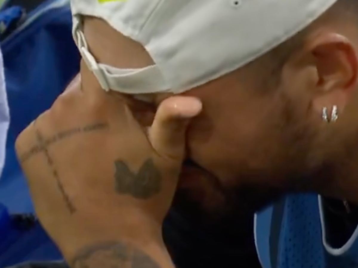 Kyrgios in lacrime