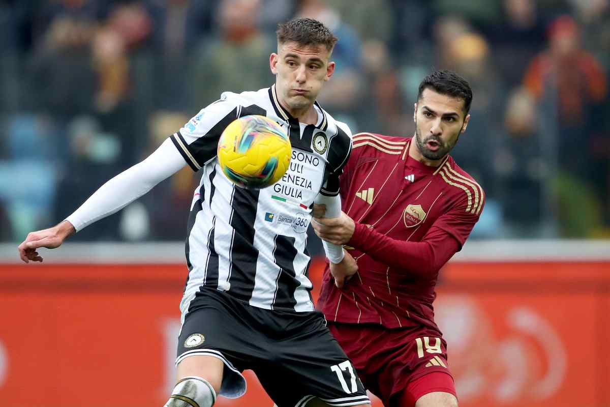 Lorenzo Lucca in azione